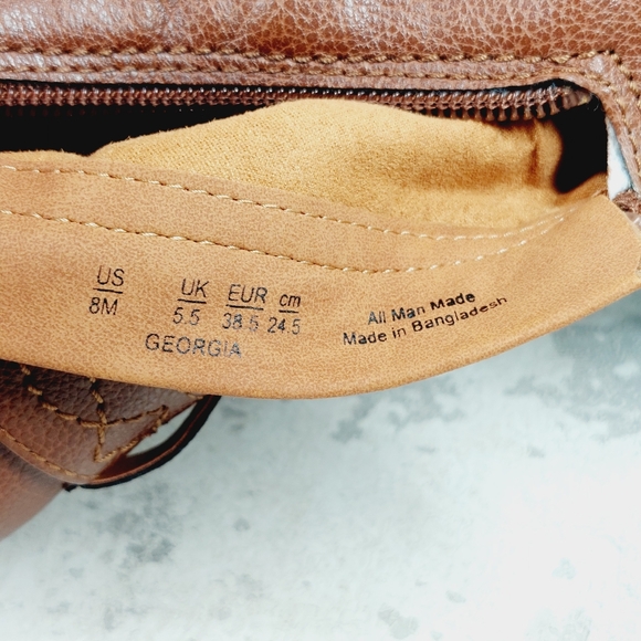 New Zodiac Georgia Womens Faux Leather Riding Knee-High Boots A262 - Picture 11 of 12